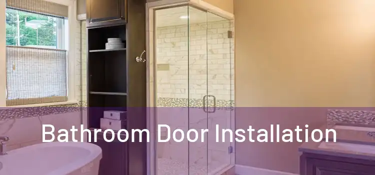  Bathroom Door Installation 