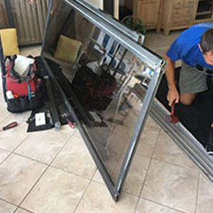 sliding glass door frame repair Winter Haven